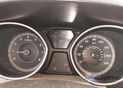 2011 Hyundai Elantra Limited (Ulsan Plant) z USA, uszkodzony, nr VIN KMHDH4AE0BU094769